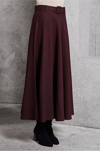 Alvina 60616 Model Belted Skirt