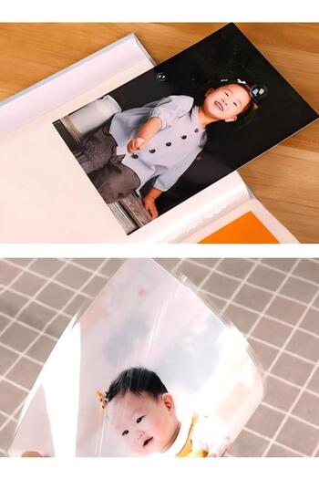 Generic 200 Pockets Foil Stamping Photo Album For 6 Inches Photos