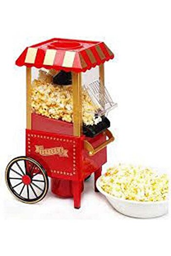 Generic Modern Popcorn Maker 2724271744149 Red/Black