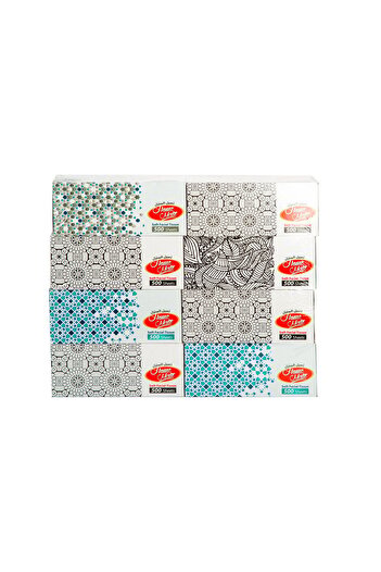 Homemate Home Mate Facial Tissue Box Pack – 8 Boxes x 500 Sheets (2-Ply) – Ultra Soft Tissues