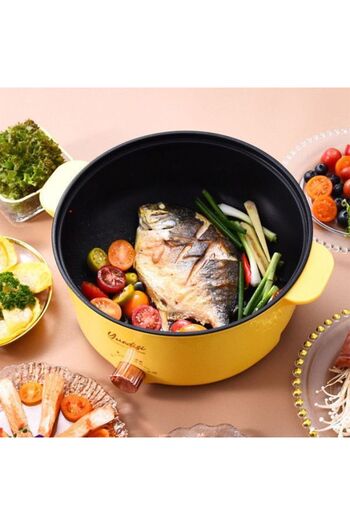 Generic JAU Plug Stainless Cooking Pot: Multifunctional, Large Capacity