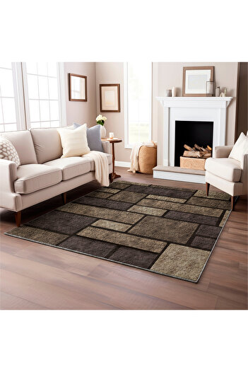 Exporgin Coffee Rug 3D Digital Printing Anti-slip Floor Mat