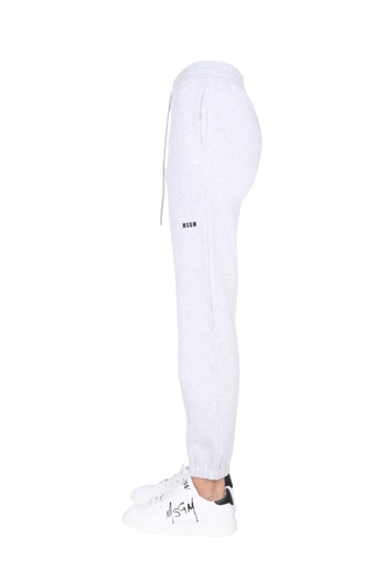 MSGM Jogging Pants With Logo Print