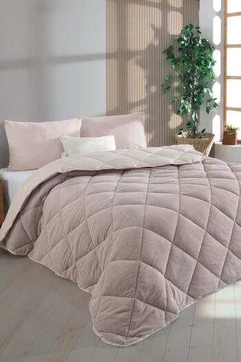 Zeynep Tekstil Double Luxury Wellsoft Quilt Double Sided 195 X 215
