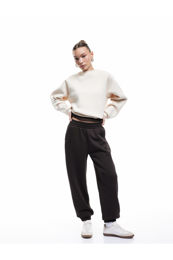 Koton Φούτερ Jogger Oversize με αναδιπλούμενες τσέπες και ελαστική μέση
