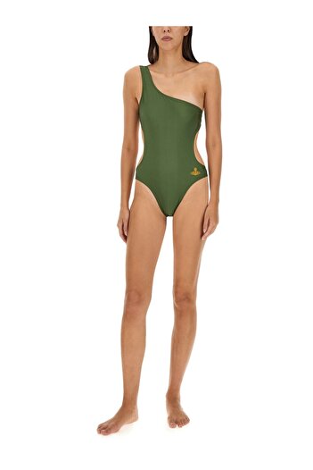 Vivienne Westwood Costum de baie Orb dintr-o singură piesă