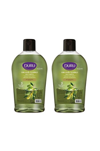 Duru Liquid Soap Organic Content Olive Oil 1500 ml X 2 Pieces