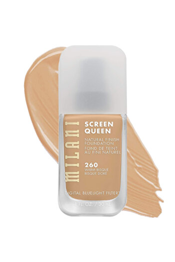 MILANI Screen Queen Foundation - 260 Warm Bisque 30 ml