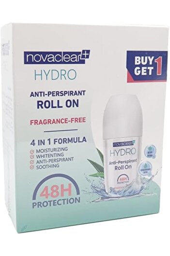 Novaclear Hydro Anti-Perspirant Roll On (Buy 1, Get 1)