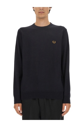 Fred Perry Jersey With Logo Embroidery
