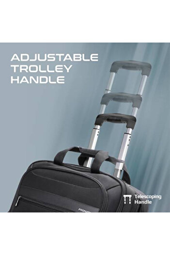 Promate Persona-TR, Versatile 16-inch Laptop Rolling Luggage