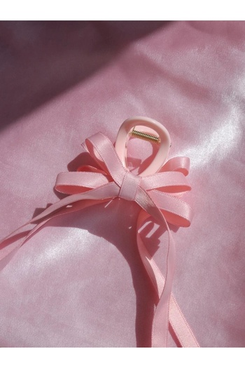 Reorah Collection Drawstring Ribbon Buckle Pink