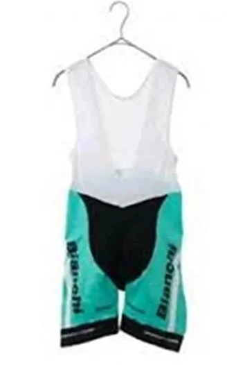 Bianchi Strap Tights Reporte Corse Celeste/Black/White S Size C9501782