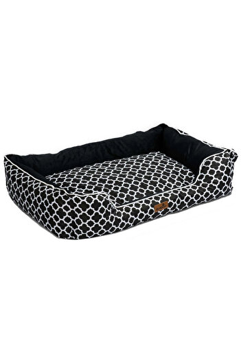 ideal STORE Pat pentru caine-pisica IdealSTORE, Dimensiunile tarcului 100x70cm, 25 de cm inaltimea marginii, Rez