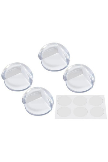 ideal STORE Set of 4 idealStore SafetyConer Corner Protectors, for Protecting the Corners of Tables, Cabinets, and
