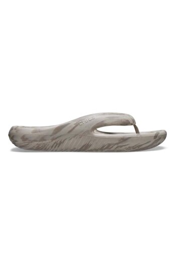 Crocs Classic Mellow Marbled Flip Flip Flops - Mushroom/Cobblestone