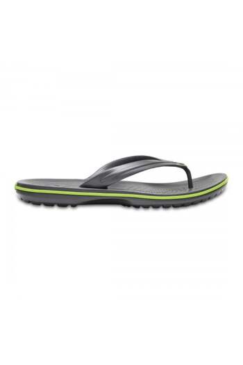 Crocs Crocband Flip - Graphite/Volt Green