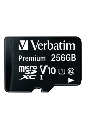 Verbatim MicroSDXC memory card, 256GBPremium, CL 10