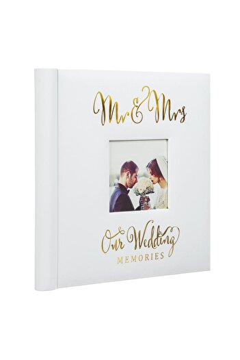OEM Photo Album, Our Wedding Memories, Dimensions 22.5x28cm, 30 Pages, White