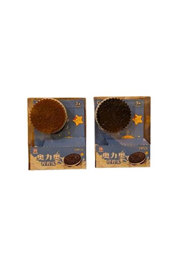 victiny Set 2 Oreo Squishy Toys VICTINY ® 4 cm Brown/Black