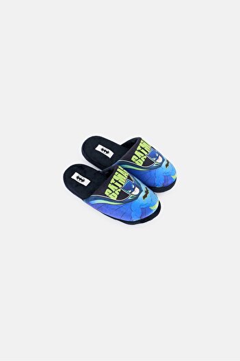 Warner Bros Toddlers Boy Batman Slip On Bedroom Slippers, Multicolor
