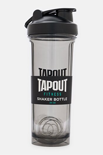 Tapout Fitness Shaker Bottle 800ml, Black