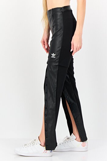 adidas Women Sportswear Fit Split Hem Outdoor Tights, Black