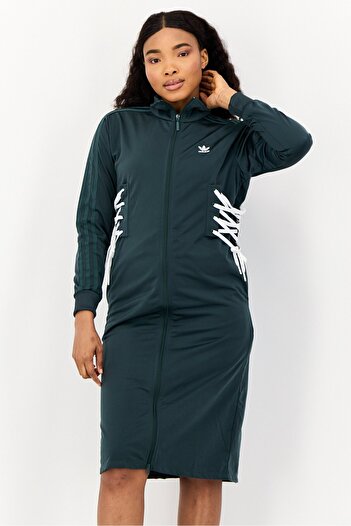 adidas Women Sportswear Fit Outdoor Dress, Green