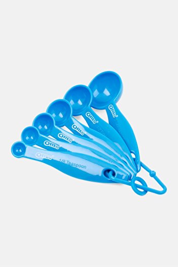 Oreo 6 Pcs Measuring Spoons Set, Blue