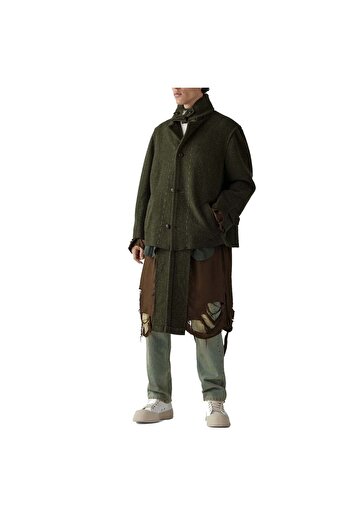 Maison Margiela Maison Margiela Destroyed-Look Coat