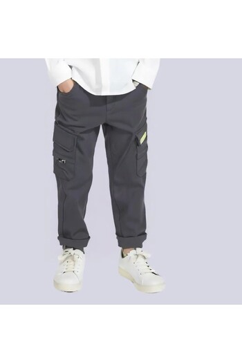 ALANAQA Boys' Oversized Multi-Pocket Unisex Pants Ages 4-17