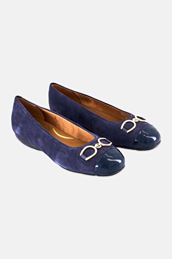 Geox Women D Annytah Goa Slip On Flats, Navy