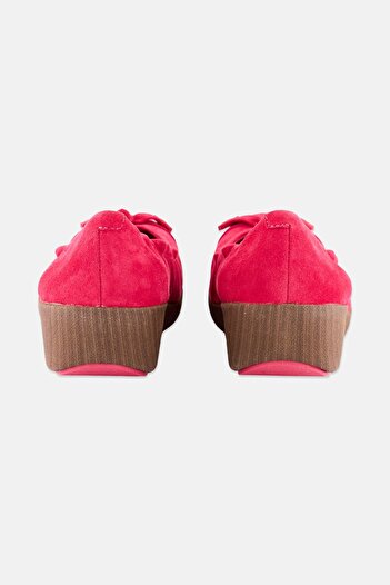 Fitflop Women F Pop Suede Slip On Flats, Pink