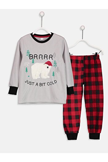LC Waikiki Boy's Plaid Pajama Set (21Wn)