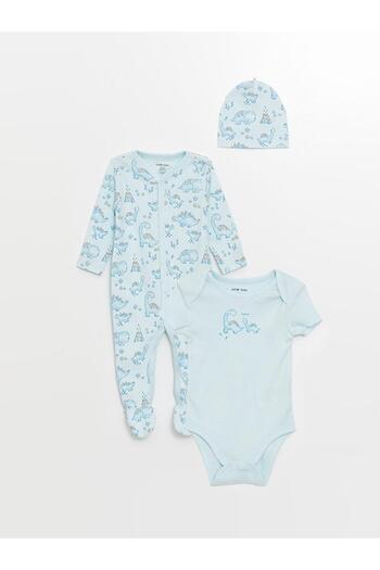 LC Waikiki Crew Neck Baby Boy 3-Piece Set (W4)