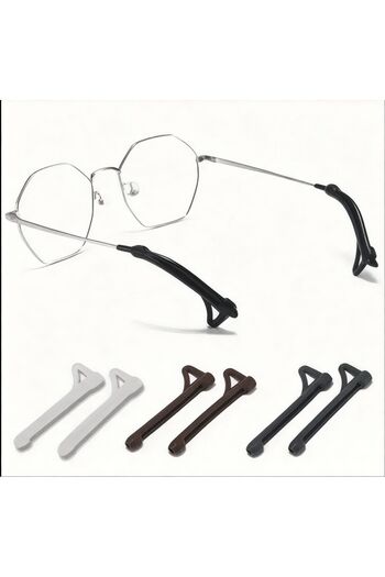 VENTİ VENTİSCA Anti-Slip/Anti-Shift Glasses Silicone Behind-Ear New Style, Glasses Ear Holder 1 Pair Brown