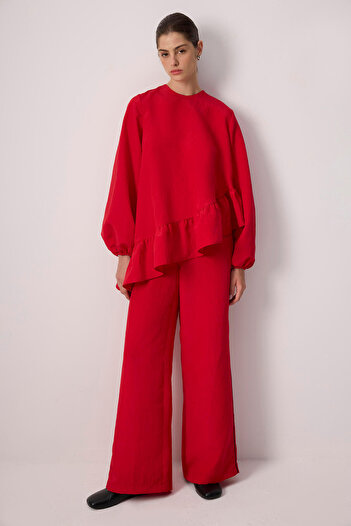 Touché Privé Contrast Tie Kupra Pants