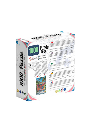 Soi Craft 1000 Piece Puzzle Colorful Patio