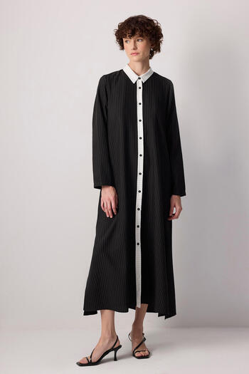 Touché Privé STRIPED SHIRT DRESS