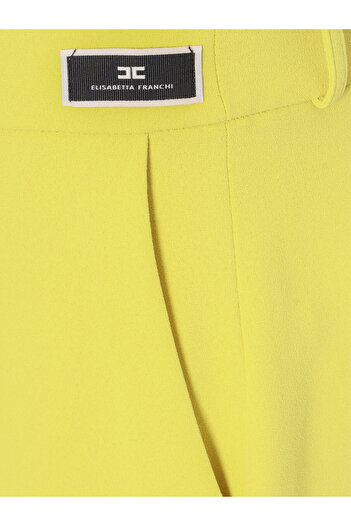 Elisabetta Franchi Yellow trausers
