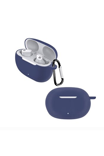 THD Brand Silicone Case for Beats Studio Buds By Dr. Dre Headphones, Blue