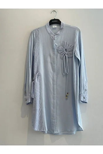 KYR Brode Garnished Muslin Tunic