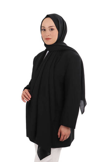 Bursa İpek Black Paris Silk Shawl