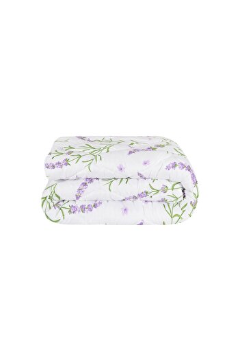 Somnart Pilotă matlasată Comfort Somnart Lavender, 180x200 cm, 350 g, microfibră, iarnă