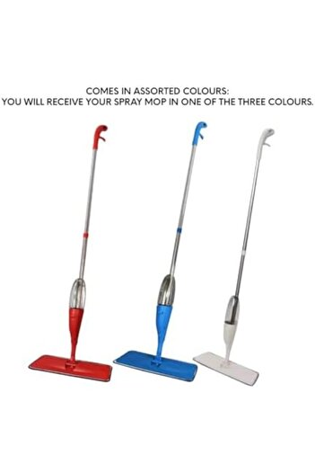 MARKQ Microfiber Spray Mop with Refillable Bottle & Washable Pad – Dry/Wet Mop for Hardwood & Tiles