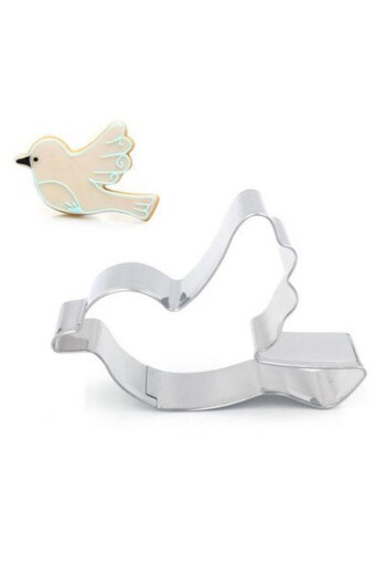 Nar kalıp Narcissus Bird Shaped Cookie Mold Stainless Steel