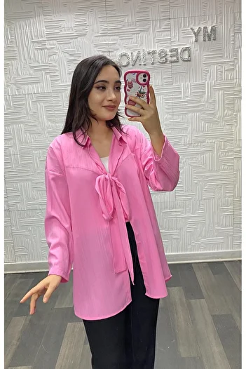 My Destino Tie-Up Long Jacket