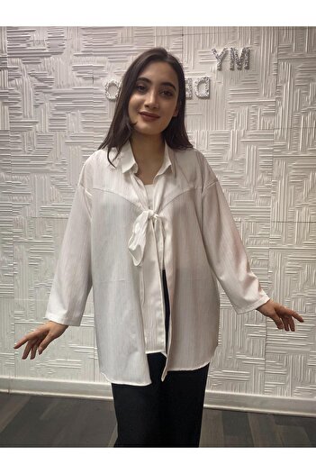 My Destino Tie-Up Long Jacket