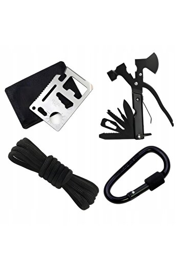 zola 92 in 1 survival kit with backpack, first aid kit, fishing, fire, tools, camping/hiking