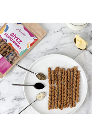 Kersendüz Siyez Burgu Kraker - 100 g